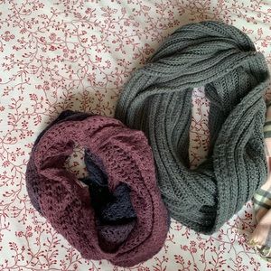 Winter scarfs set of two